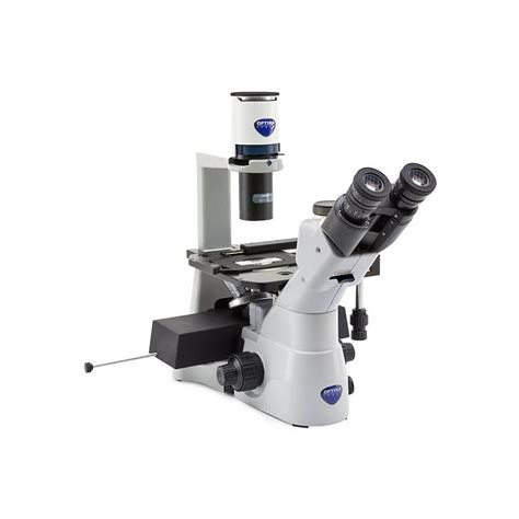 Microscope Trinoculaire Inversé à Fluorescence Im 3ld4 Optika Labo