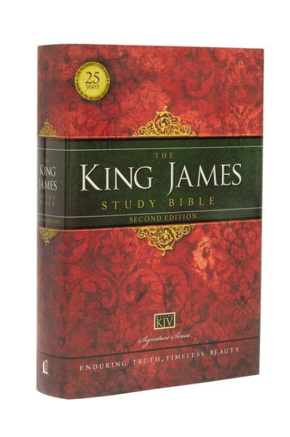 King James Study Bible Second Edition By Thomas Nelson Hardcover
