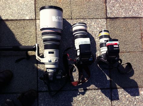 Photojournalist And Camera Equipment