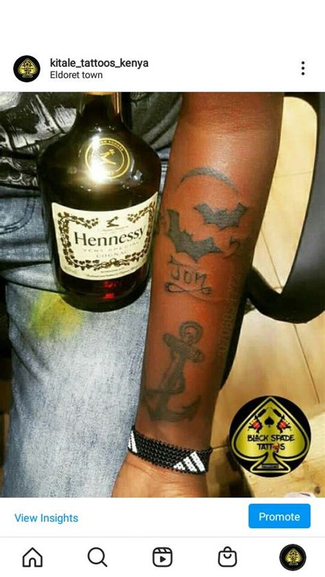 Hennessy Logo Tattoo
