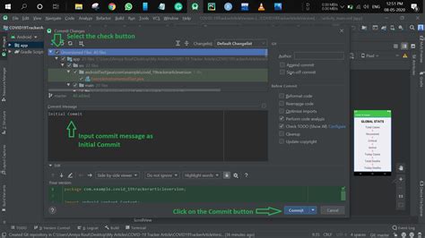 How To Upload Project On Github From Android Studio Geeksforgeeks