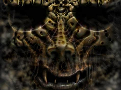 Evil Demon Skulls Wallpapers Wallpaper Cave