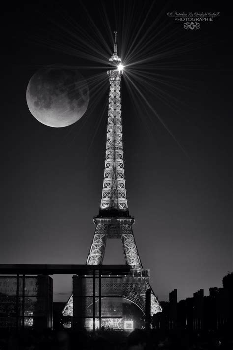 Supermoon Eiffel Tower History Tower
