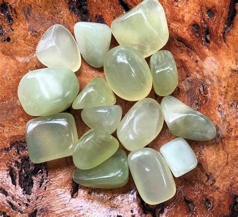 New Jade Tumblestones Crystals And Pearls Australia