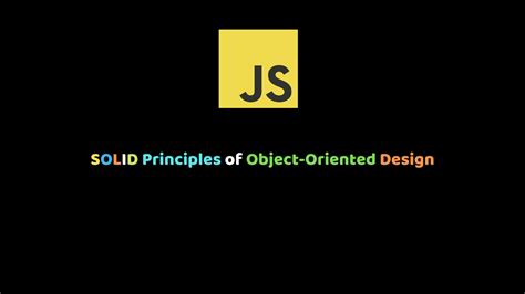 Solid Principles Of Object Oriented Design
