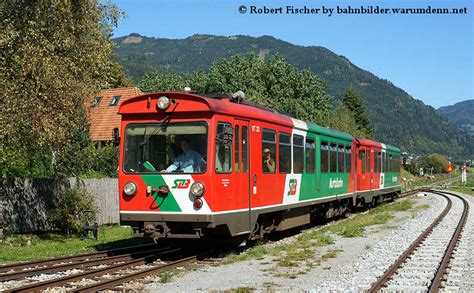 Murtalbahn — the murtalbahn is a 760 mm (2 ft 5 7⁄8 in) narrow gauge railway which runs from the market town of unzmarkt through murau to tamsweg in the austrian state of styria although. StLB VT33 / Vs44 bei Niederwölz (Murtalbahn) - bahnbilder.warumdenn.net
