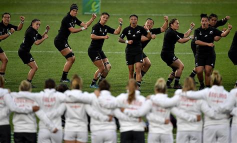 Re Live Black Ferns Perform The Haka Ahead Of The Final Match Against