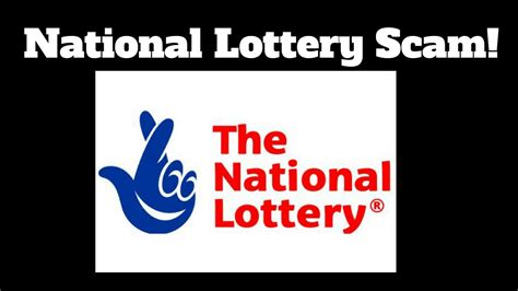 National Lottery Scam Youtube