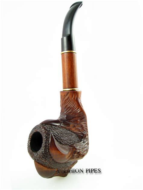 Long Pipe Carved Woodwooden Pipe Tobacco Pipe Claws Classic Etsy