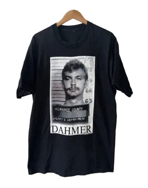 Vintage Jeff Dahmer Shirt 90s Rare Serial Killer Horror 1990s Xl