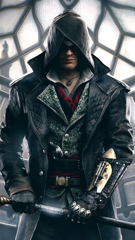 Manteau noir pour hommes jeux vidéo Assassin s Creed Syndicate Jacob