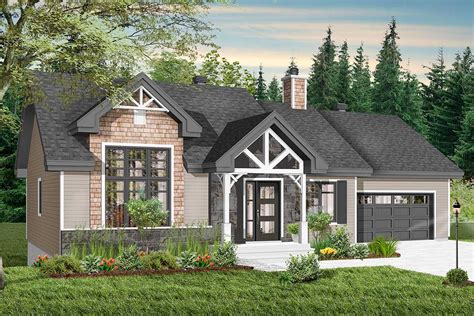 Modern Craftsman With Attached Garage And Optional Finished Lower Level