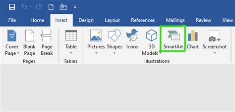 ¿cómo Insertar Smartart En Microsoft Word Acervo Lima