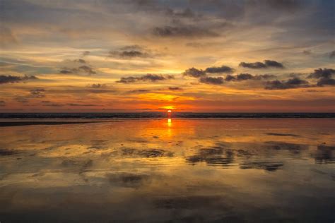 Free Images Horizon Sunset Sunrise Reflection Sea Cloud