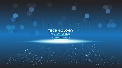 Abstract Technology Background Hi Tech Communication 1434137 Vector