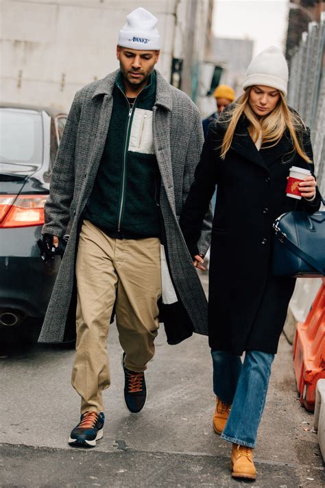 The Best Mens Street Style From New York Fashion Week Mens Winter