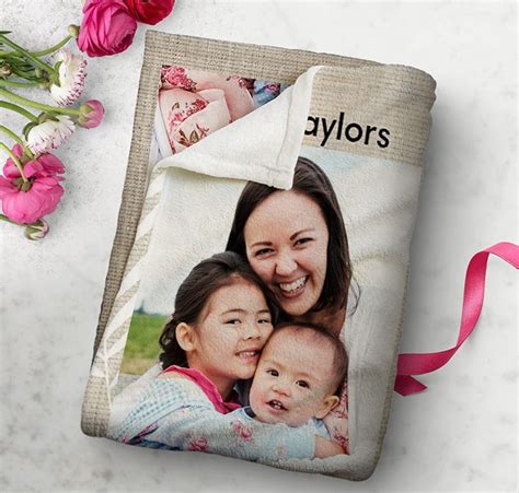 Personalised Blankets For Mum Personalized Mothers Personalized