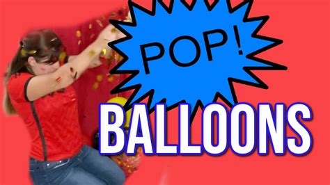 Popping Balloons Youtube