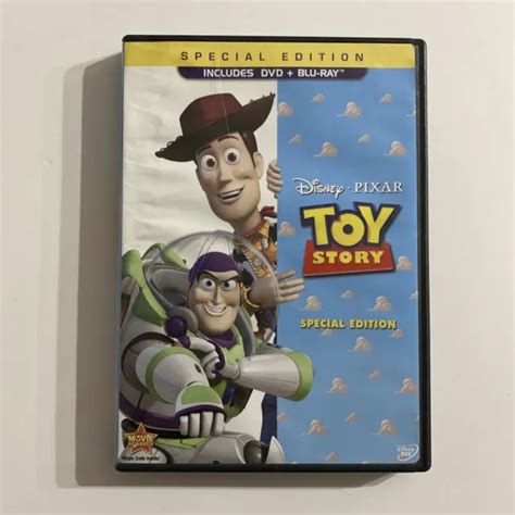 Toy Story Two Disc Special Edition Blu Raydvd Combo W Dvd Packaging