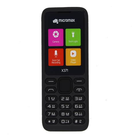 Buy Micromax X371 Dual Sim Mobile With 800 Mah Batterycameratorchfm