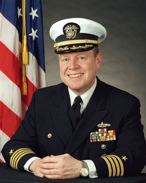 Portrait Us Navy Usn Captain Capt John S Fitzgerald Covered