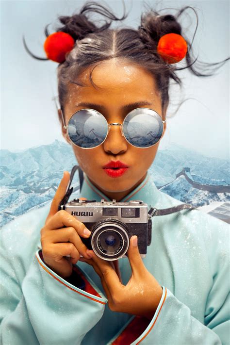 Do You Know China S Coolest Photographer Refinery29 Foto Portrait Self Portrait Photography