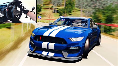 Ford Mustang Shelby GT350r Assetto Corsa Steering Wheel Gameplay