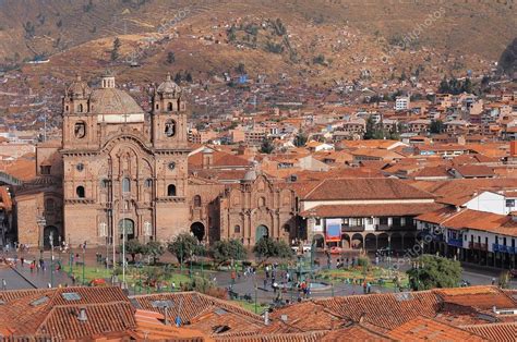 Central Square In Cuzco Plaza De Armas — Stock Photo © Serjio74b