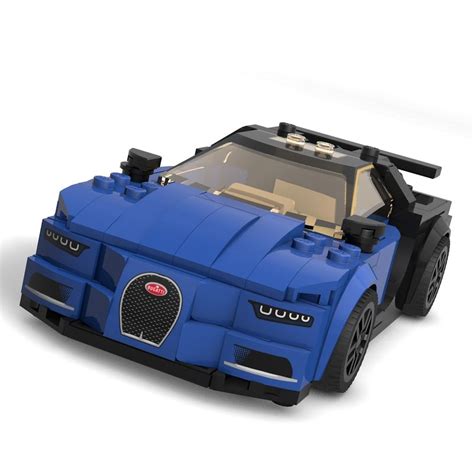 Lego Moc Bugatti Chiron In 8 Stud Wide Style By Klaramocs