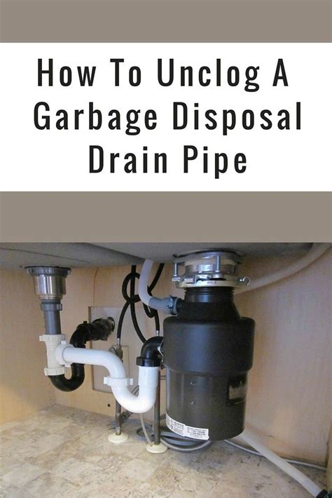 This should clear any debris that could be clogged in the unit. Clogged Kitchen Sink Drain Pipe | Wow Blog