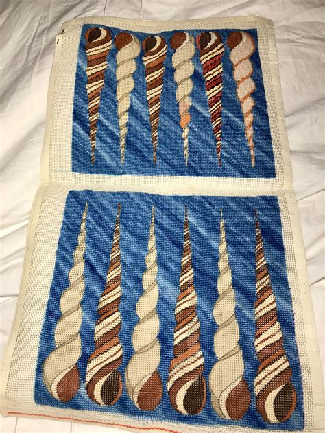 Needlepoint Backgammon board 50% | Needlepoint, Needlepoint designs