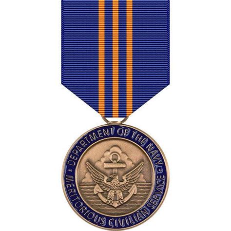Navy Meritorious Civilian Service Award Medal Service Awards Military Medals And Ribbons Medals