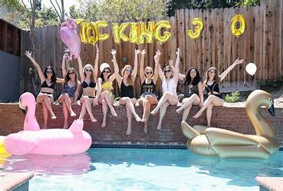 Birthday Party 30th Pool Flamingo Los Angeles