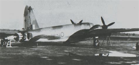 Vickers Wellington Fitted With A Whittle Jet Engine On The Tail And 2