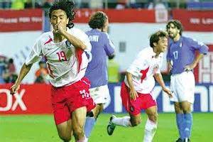 Milan and the italy national team. It's 1966 all over again as Korea stun Italy