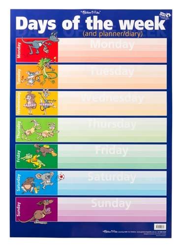 Ryan carson, founder of dropsend, has founder of lifehack read full profile people try to get more things done by working longer. Days Of The Week Wall Chart | Learning can be fun