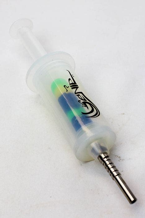 White Silicone Syringe Syringe Nectar Collector One Wholesale Canada