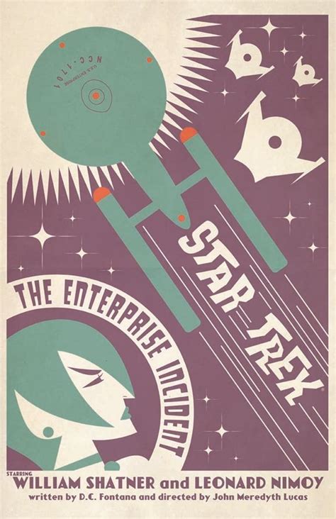 Star Trek Retro Style Poster Print 2 Star Trek Tv Star Trek Poster