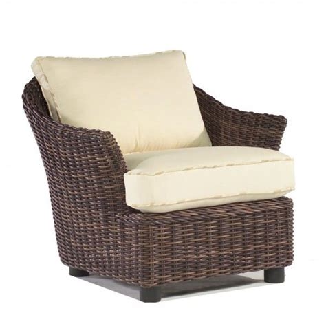 Whitecraft By Woodard Sonoma Wicker Lounge Chair Wicker Lounge Chair