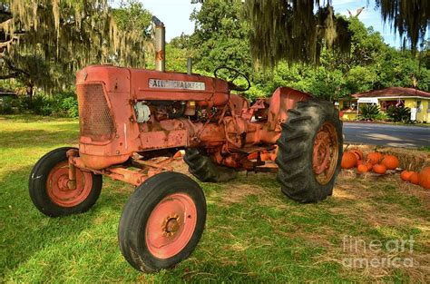 Vintage Allis Chalmers Tractor Photograph By Bob Sample Fine Art America
