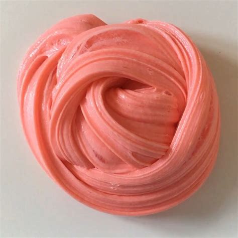 Peach Fluffy Slime For Sale On Ellasslimeshop On Etsy Instagram