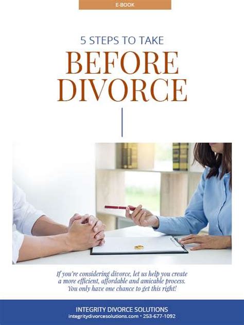 Free E Book Affordable Divorce Integrity Divorce Solutions
