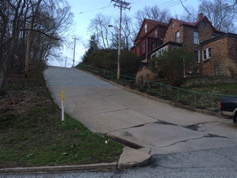The Surprising Streets Of Pittsburgh Steep Roads A Wooden Street And