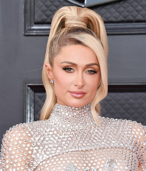 Paris Hilton Flaunts Her Tits In See Through At Grammy 2022 9 Photos Video The Fappening