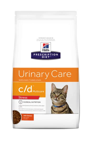 This cat food has been prepared to target excess minerals that encourage the formation of crystals in the cat's urine, that in the long run lead to the. Hills Feline C/D Multicare Urinary Stress