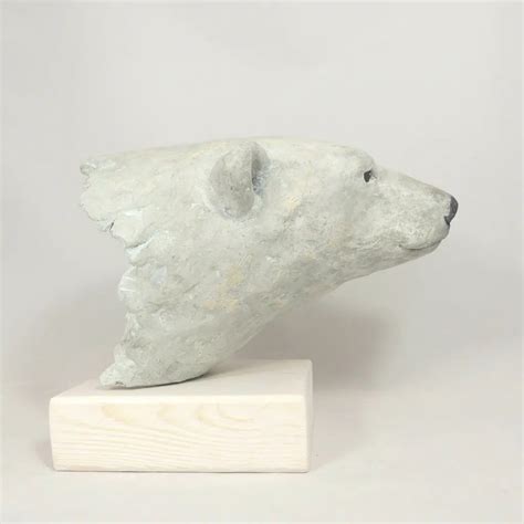 Northwoods winter bear and cub cookie jar ceramic home cabin lodge holiday new. Polar bear. Ceramic sculpture by Inez Eijkenboom. www ...