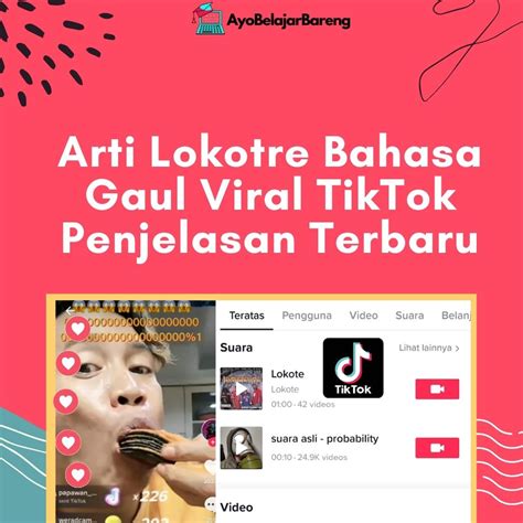 Arti Lokotre Bahasa Gaul Viral Tiktok Penjelasan Terbaru