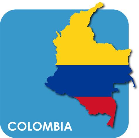 Colombia - Mapas y Banderas
