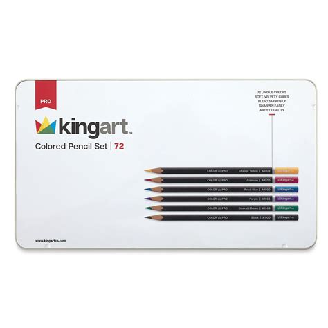 Kingart Colored Pencil Sets