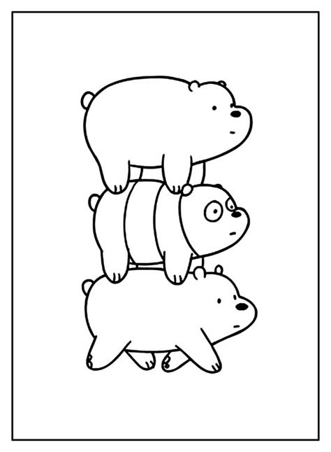 Desenhos De Urso Sem Curso Para Colorir Bora Colorir